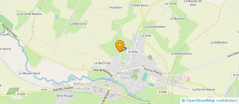 localisation de l'entreprise ACQUIESCE à REMALARD-EN-PERCHE