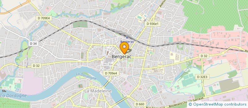 localisation de l'entreprise ACQUIFORMATIONS à BERGERAC