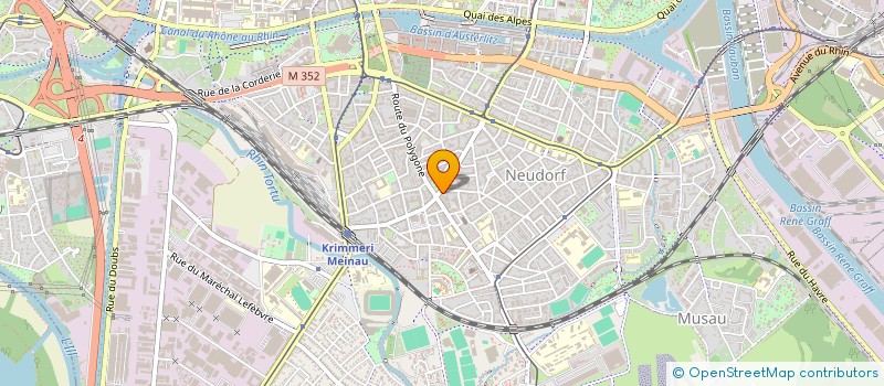 localisation de l'entreprise ACQUIS INFORMATIQUE à STRASBOURG
