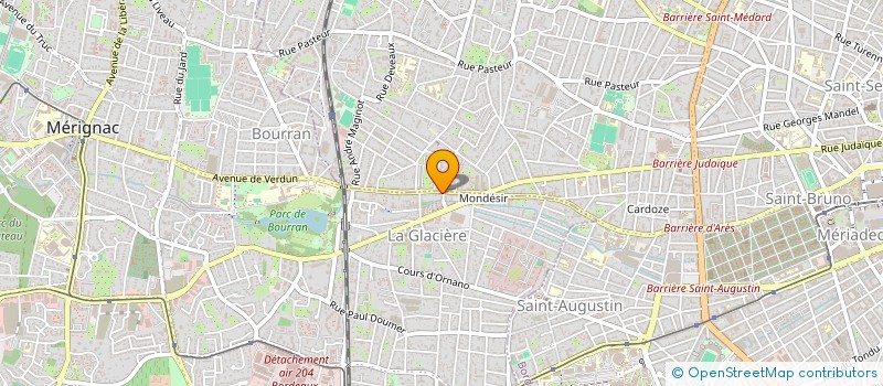 localisation de l'entreprise ACQUIS PRO à MERIGNAC