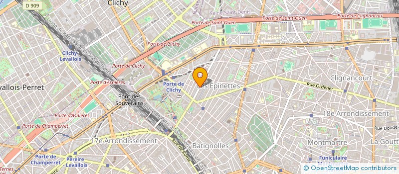 localisation de l'entreprise ACQUISFORMA  PARIS