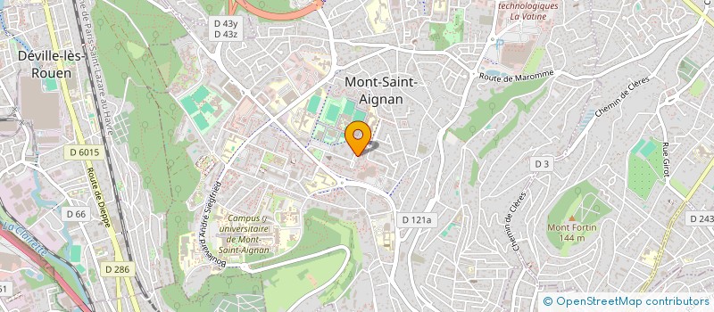 localisation de l'entreprise ACQUISITION DONNEES SYSTEME à MONT-SAINT-AIGNAN
