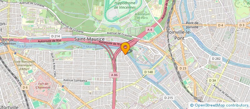 localisation de l'entreprise ACQUISITION & GESTION IMMOBILIERE à MAISONS-ALFORT
