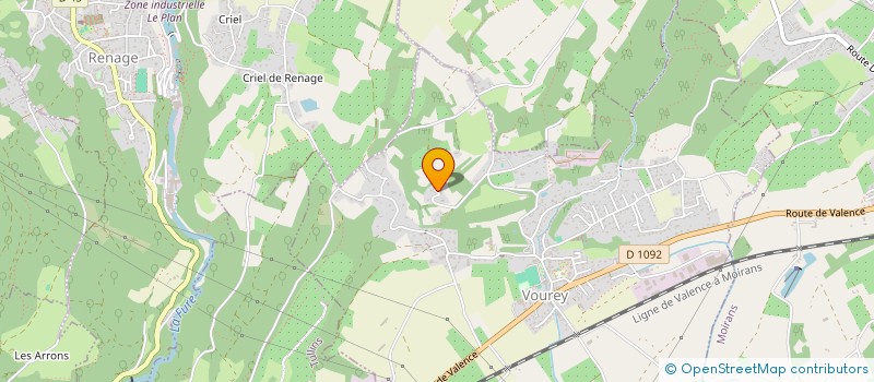 localisation de l'entreprise ACQUISTO-JULLIEN  VOUREY