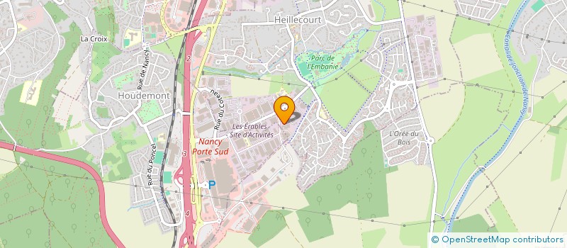 localisation de l'entreprise ACR 54  HEILLECOURT