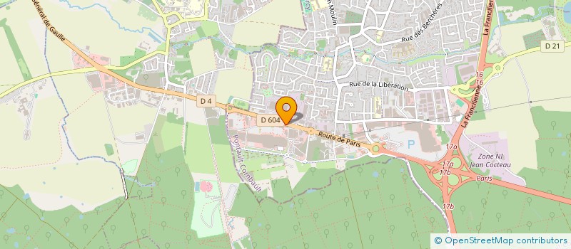 localisation de l'entreprise ACR 77 à PONTAULT-COMBAULT