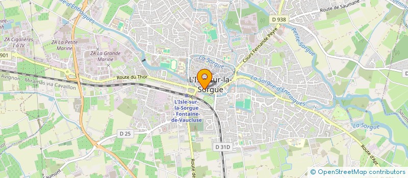 localisation de l'entreprise ACR  L'ISLE-SUR-LA-SORGUE