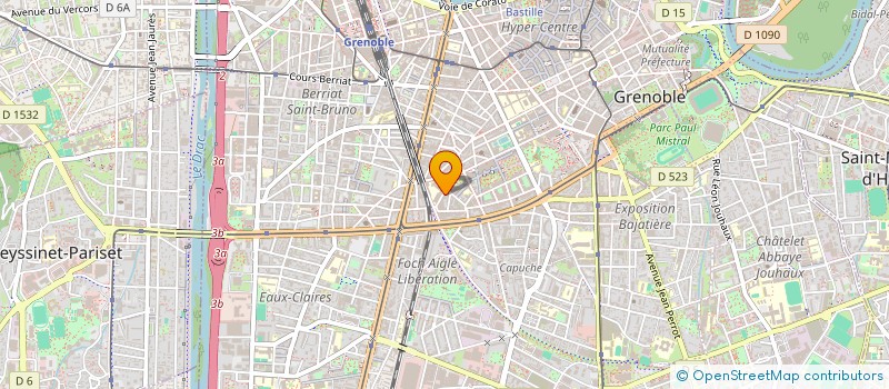 localisation de l'entreprise ACR à GRENOBLE