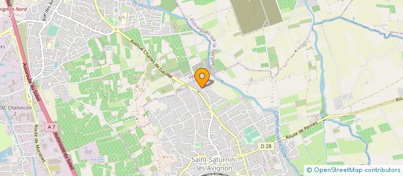 localisation de l'entreprise ACR ASSISTANCE CONSTRUCTION RENOVATION à SAINT-SATURNIN-LES-AVIGNON