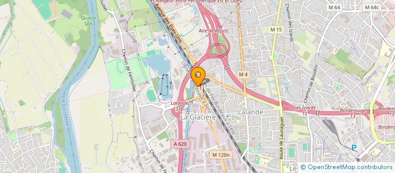 localisation de l'entreprise ACR BAT à TOULOUSE