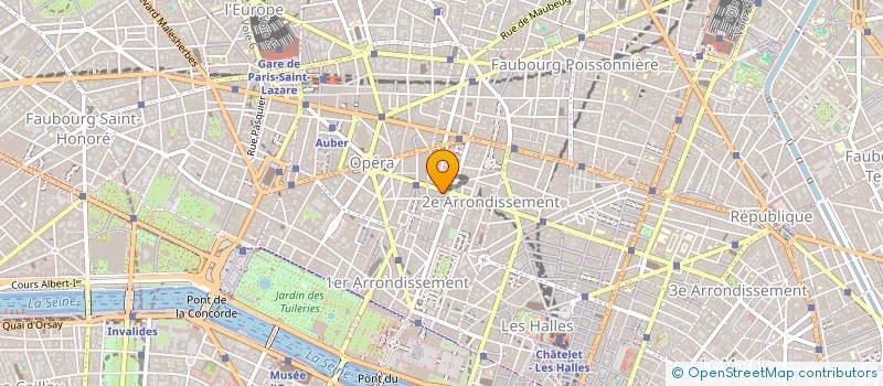 localisation de l'entreprise ACR COEOS à PARIS