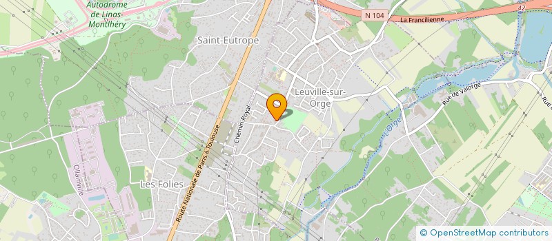 localisation de l'entreprise ACR COUTURE à BASSILLAC ET AUBEROCHE