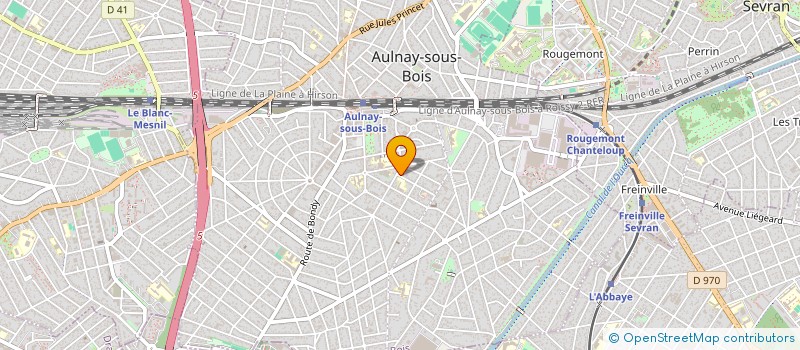 localisation de l'entreprise ACR ENERGIE  AULNAY-SOUS-BOIS