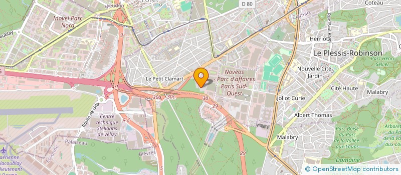 localisation de l'entreprise ACR FRANCE  CLAMART
