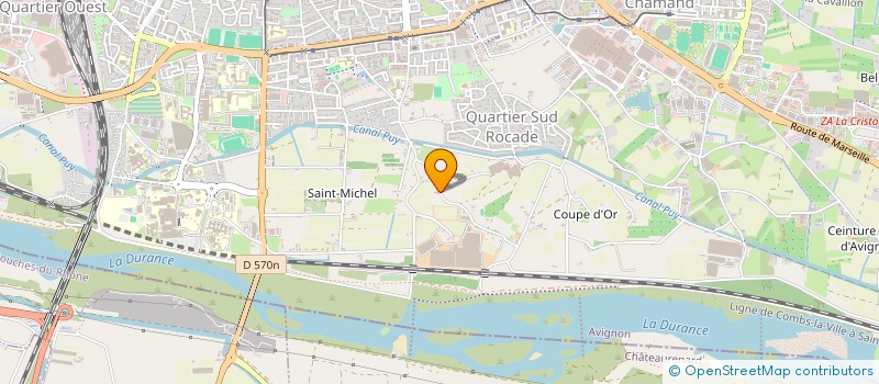 localisation de l'entreprise ACR-HABITAT  AVIGNON