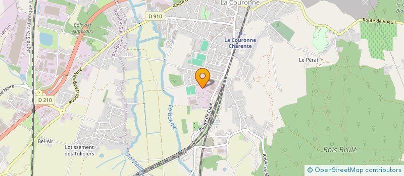 localisation de l'entreprise ACR INVEST à LA COURONNE