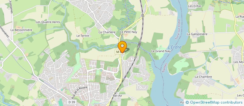localisation de l'entreprise ACR RENOVATION à LA CHAPELLE-SUR-ERDRE