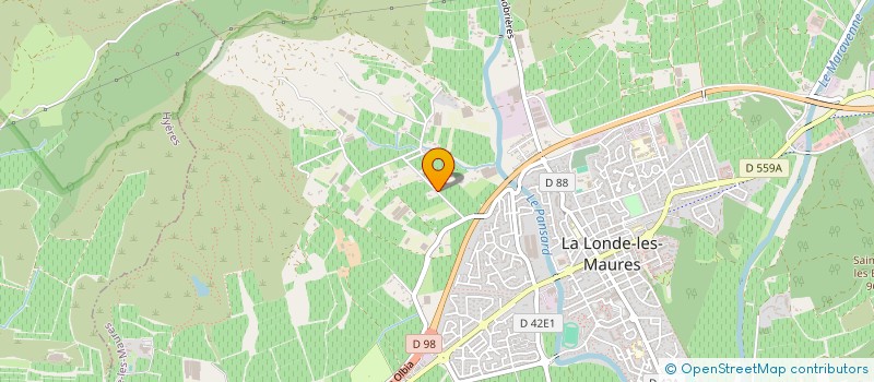 localisation de l'entreprise ACR SERVICES PLUS  LA LONDE-LES-MAURES