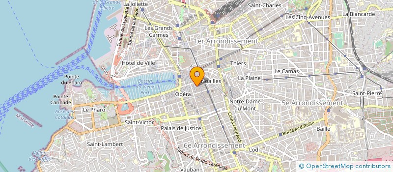 localisation de l'entreprise ACRALIS CONSULTING à MARSEILLE