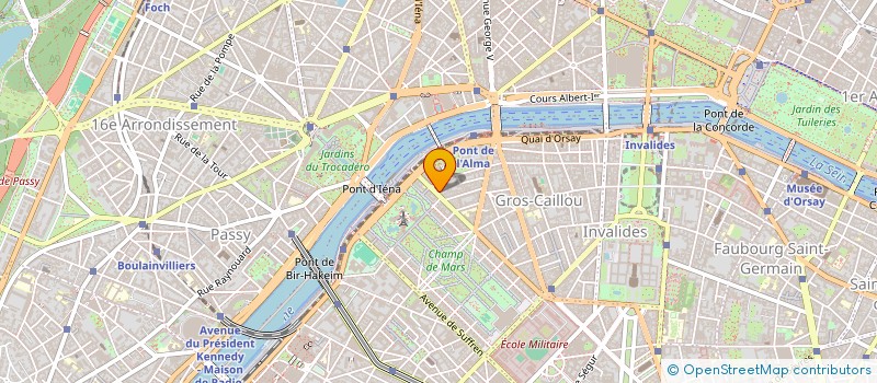 localisation de l'entreprise ACRC à PARIS