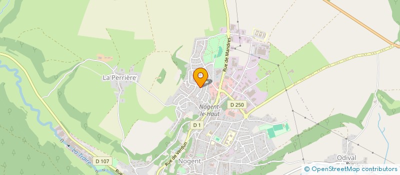 localisation de l'entreprise ACRDM à NOGENT