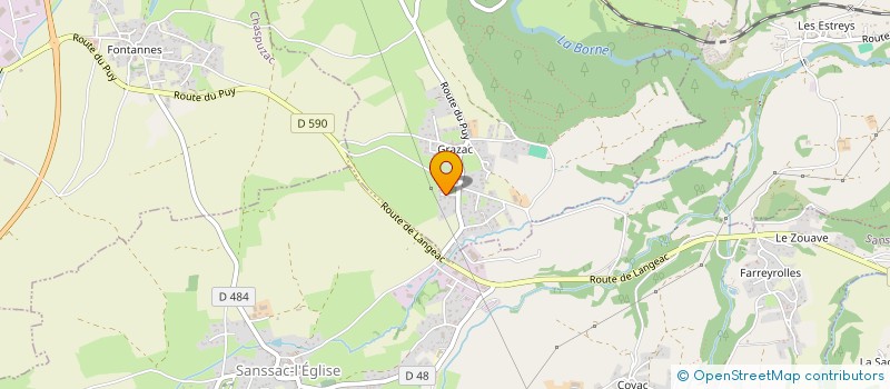 localisation de l'entreprise ACREED CONSULTING  SAINT-VIDAL