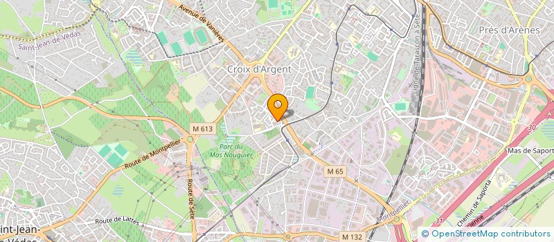 localisation de l'entreprise ACREER CENTRACHATS à MONTPELLIER