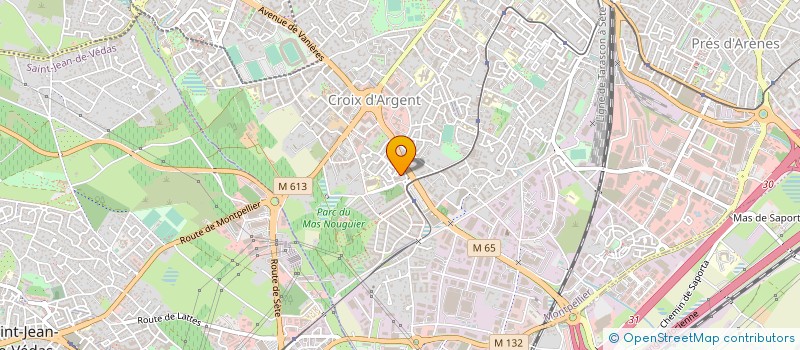 localisation de l'entreprise ACREER MANAGEMENT à MONTPELLIER