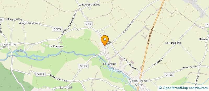 localisation de l'entreprise ACRIS ENVIRONNEMENT  VALCANVILLE