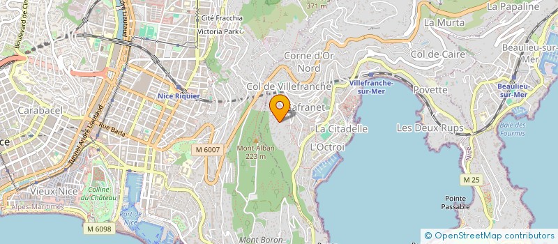 localisation de l'entreprise ACRO-BAT à VILLEFRANCHE-SUR-MER