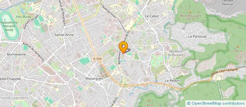 localisation de l'entreprise ACRO BATI à MARSEILLE