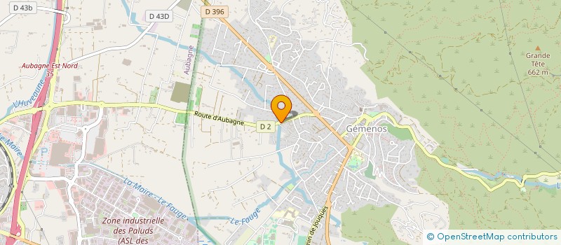 localisation de l'entreprise ACRO FLY  GEMENOS