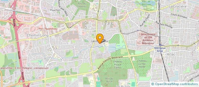 localisation de l'entreprise ACRO MERIGNAC LOISIRS  MERIGNAC