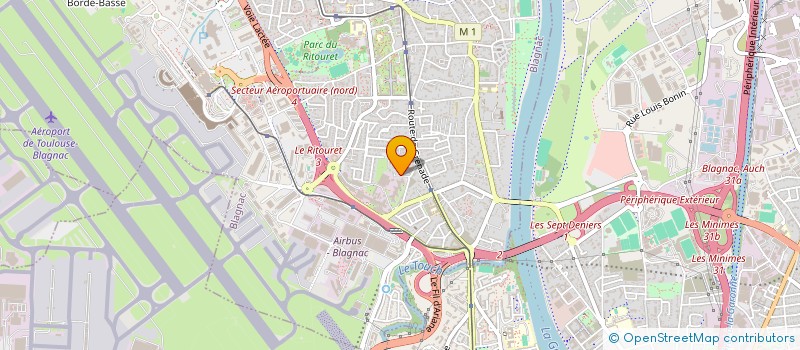 localisation de l'entreprise ACRO SERVICES  TOULOUSE