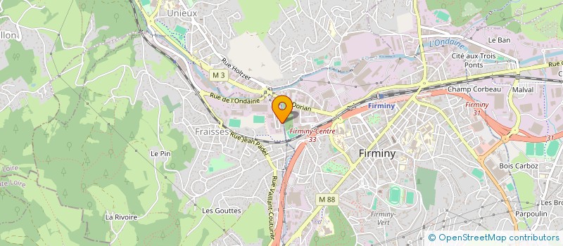 localisation de l'entreprise ACRO TEC  FRAISSES