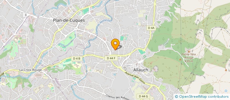 localisation de l'entreprise ACROBAT  ALLAUCH