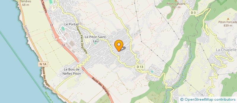 localisation de l'entreprise ACROFEEL à SAINT-LEU