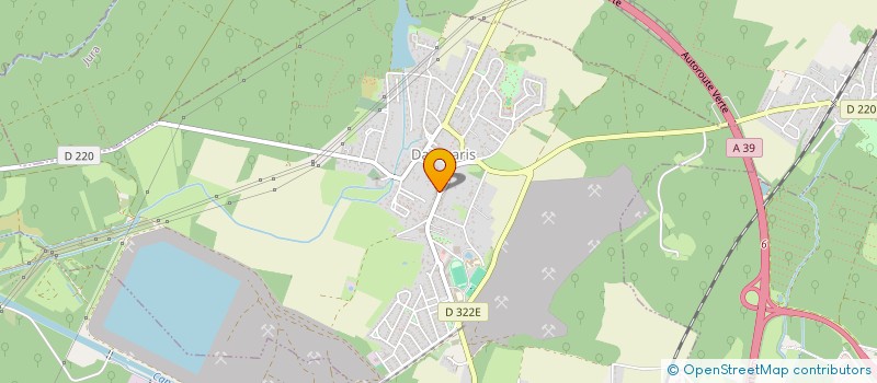 localisation de l'entreprise ACROGYM LIBERTY  DAMPARIS