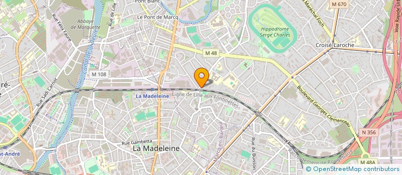 localisation de l'entreprise ACROMBE SOLUTIONS à MARCQ-EN-BARŒUL