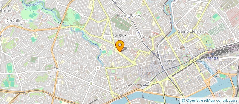 localisation de l'entreprise ACROPA à NANTES