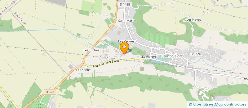 localisation de l'entreprise ACROPA  SAINT-CHEF