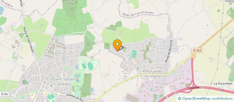 localisation de l'entreprise ACROPOLE  VERRIERES-EN-ANJOU