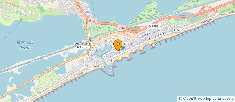 localisation de l'entreprise ACROPOLE  MAUGUIO