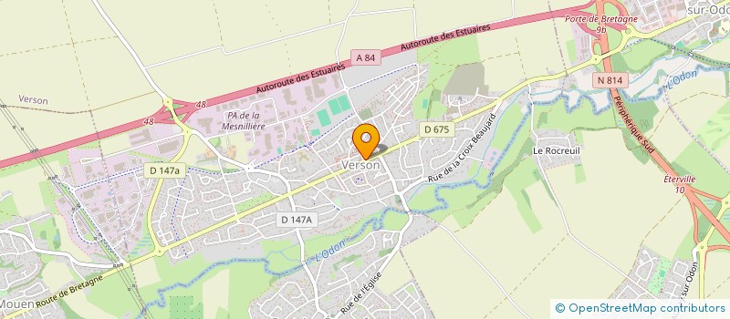 localisation de l'entreprise ACROPOLIS  VERSON