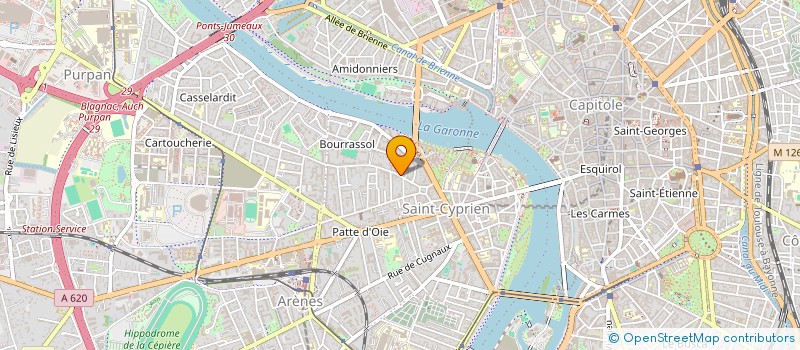 localisation de l'entreprise ACROPOLIS IMMOBILIER  TOULOUSE