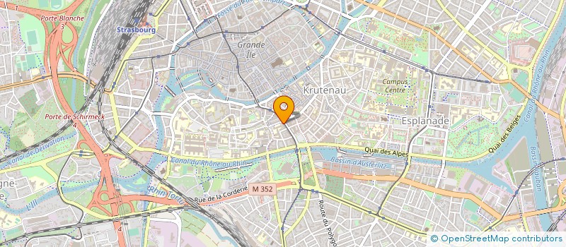 localisation de l'entreprise ACROPOLIS SARL MIKONOS à STRASBOURG