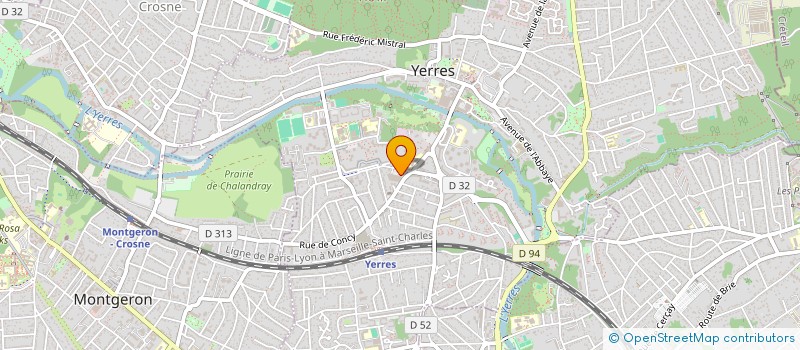 localisation de l'entreprise ACROSNIM à YERRES