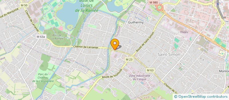 localisation de l'entreprise ACROSTICHES ET COMPAGNIE à TOULOUSE