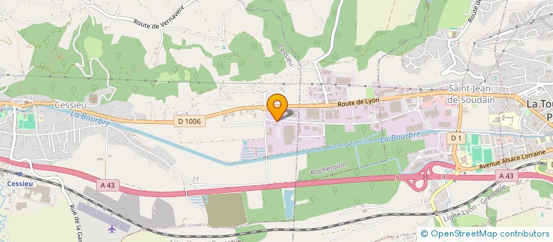 localisation de l'entreprise ACROYAL  NANCES