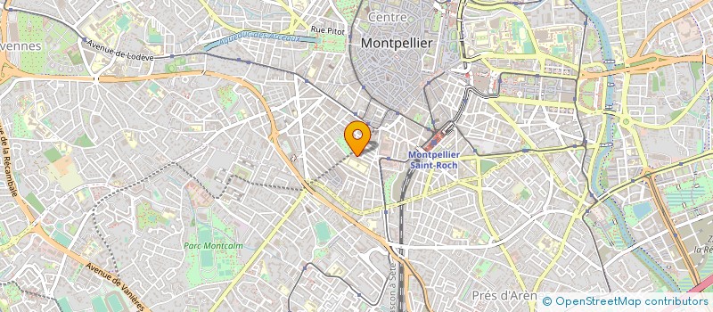 localisation de l'entreprise ACS à MONTPELLIER